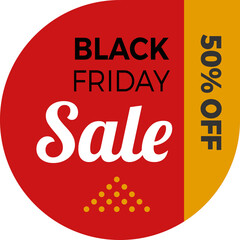 Black Friday sale, shop now offer banner design