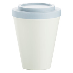 3d coffee cup mockup illustration