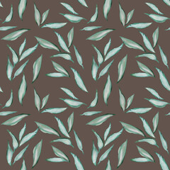 the background is  colored with flowers