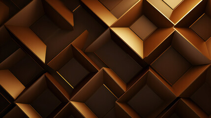 Brown Abstract Luxury background. Generative AI.