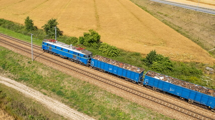  Cargo train. © Tomasz Warszewski