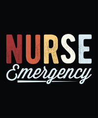 Nurse Emergency T-Shirt Design