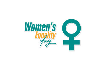 Women's Equality Day, background template Holiday concept