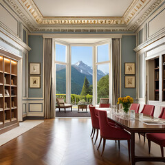 Fototapeta premium modern living room