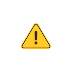 Alert or Warning signs 3d rendering of alert isolated on a transparent background 
