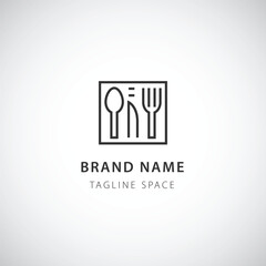Restaurant Logo Design Template