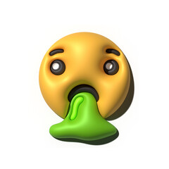 Yellow emoji  love emoticons faces with facial expressions 3D stylized Emoji icons