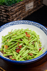 Home cooking made of spring vegetables, Hunan cuisine, Chinese cuisine