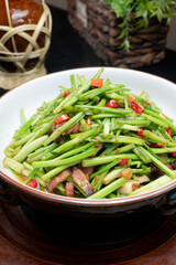 Home cooking made of spring vegetables, Hunan cuisine, Chinese cuisine