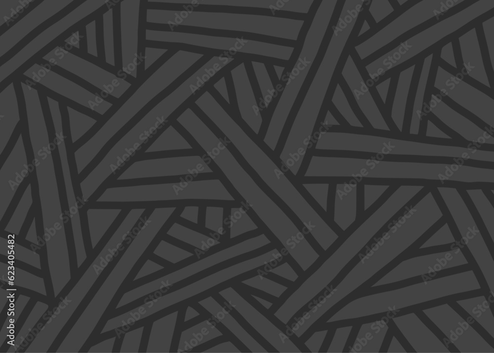 Poster abstract background with overlapping irregular lines. abstract doodle lines pattern