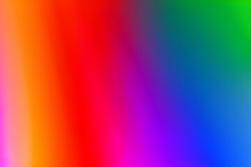 Blurred colored abstract background. Smooth transitions of iridescent colors. Colorful gradient. Rainbow backdrop. Abstract rainbow background.