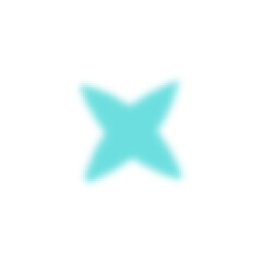 Blurred Gradient Star