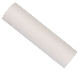 White paper towel from a roll of kitchen towels