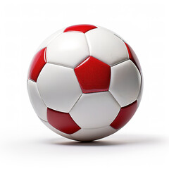 red soccer ball