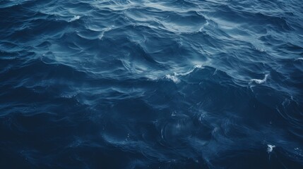 Obraz premium Dark ocean waves. Generative AI