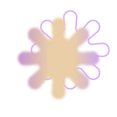 Obraz premium Blurred Gradient Shape