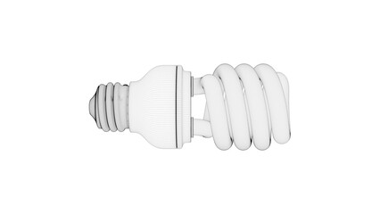 Light Bulb_Front View04_Wireframe
( 3D Rendering , 3D Illustration )
