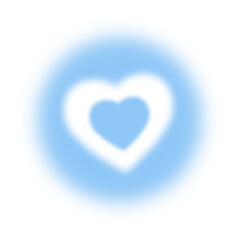 Blurred Gradient Heart