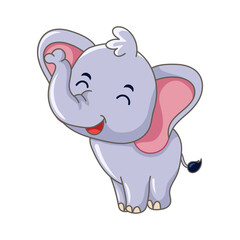 baby elephant cartoon