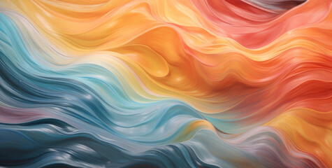 Colorful abstract painting background, Liquid marbling paint background, marbled acrylic paint ink painted waves paint.