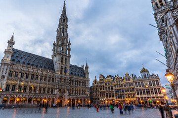 Fototapeta na wymiar Grand Place Bruxelles