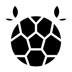 Obraz premium soccer ball glyph 