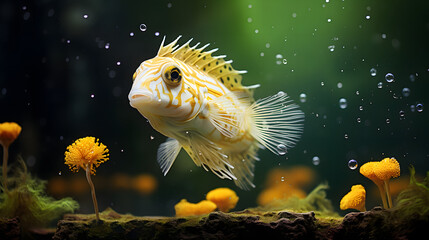 Gelbe Fische Generative AI