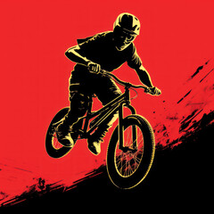 Adrenaline-Pumping BMX Tricks: Capturing Radical Sports, generative ai