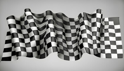 racing flag background, white background, wallpaper, Checkered black and white racing flag