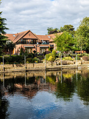 Fototapeta na wymiar River Avon, Bidford, Nr, Stratford upon Avon, WArwickshire, Midlands, England, UK