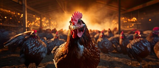 chicken poultry farm