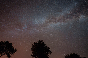 Milkyway and nightsky at the canary island of La Palma