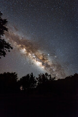 Milkyway and nightsky at the canary island of La Palma