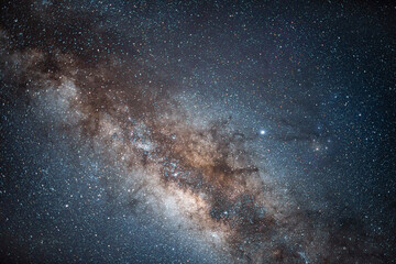 Milkyway and nightsky at the canary island of La Palma