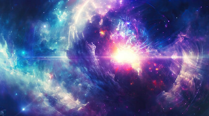 space galaxy background,planet in space,third layer of the universe from the perspective 