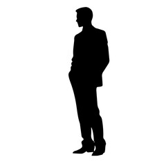 business person silhouette illustration 