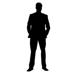 business person silhouette illustration 