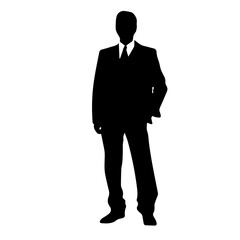 business person silhouette illustration 