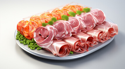 ham and cheese HD 8K wallpaper Stock Photographic Image