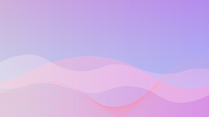 紫とピンクのウェーブの抽象的なベクターの背景画像