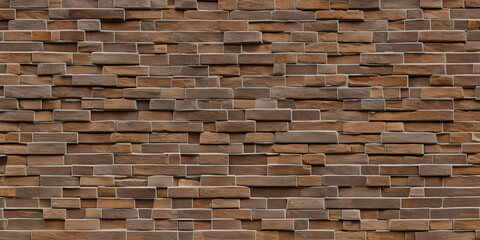 outdoor background made by red bricks stones