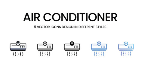 Solar Panelc Icon Design in Five style with Editable Stroke. Line, Solid, Flat Line, Duo Tone Color, and Color Gradient Line. Suitable for Web Page, Mobile App, UI, UX and GUI design.