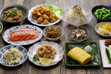 homemade variety of Japanese food. Izakaya popular menu.
Izakaya is a reasonable restaurant where...