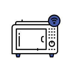 Semantic Web icon. Vector stock illustration.