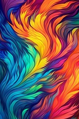 tie dye 3d background colorful