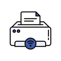 Smart Camera icon. Vector stock illustration.