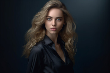 Fototapeta premium beautiful young woman