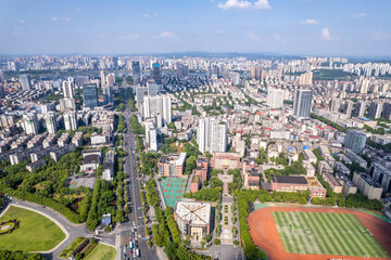 Fototapeta na wymiar Cityscape of Zhuzhou, Hunan Province, China