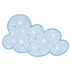 Zen Doodle in Cloud 