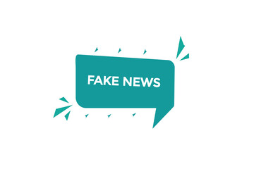 new fake news, level, sign, speech, bubble  banner,
